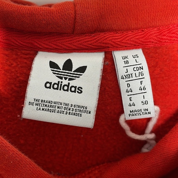 Adidas Red Hoodie - Picture 3 of 6